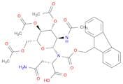 L-Asparagine, N2-[(9H-fluoren-9-ylmethoxy)carbonyl]-N-[3,4,6-tri-O-acetyl-2-(acetylamino)-2-deoxy-…