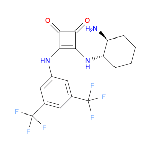 3-[(1S,2S)-2-Aminocyclohexylamino]-4-[3,5-bis(trifluoromethyl)phenylamino]cyclobut-3-ene-1,2-dione