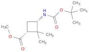 Methyl cis-3-(Boc-amino)-2,2-dimethylcyclobutanecarboxylate