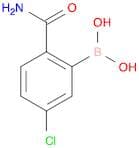 Boronic acid, B-[2-(aminocarbonyl)-5-chlorophenyl]-