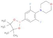 Morpholine, 4-[2,6-difluoro-4-(4,4,5,5-tetramethyl-1,3,2-dioxaborolan-2-yl)phenyl]-