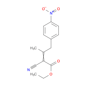 2-Cyano-3-methyl-4-(4-nitro-phenyl)-but-2-enoic acid ethyl ester