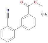 [1,1'-Biphenyl]-3-carboxylic acid, 2'-cyano-, ethyl ester