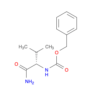 Carbamic acid, N-[(1S)-1-(aminocarbonyl)-2-methylpropyl]-, phenylmethyl ester