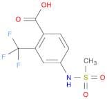 4-(Methylsulfonamido)-2-(trifluoromethyl)benzoic acid