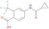 4-(Cyclopropanecarboxamido)-2-(trifluoromethyl)benzoic acid