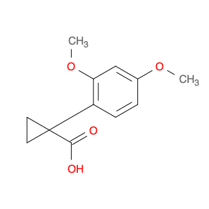 Cyclopropanecarboxylic acid, 1-(2,4-dimethoxyphenyl)-