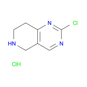 2-Chloro-5,6,7,8-tetrahydropyrido[4,3-d]pyrimidine HCl