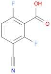 3-Cyano-2,6-difluorobenzoic acid