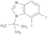 1-t-Butyl-6,7-difluorobenzimidazole