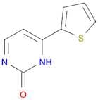 4-(Thiophen-2-yl)pyrimidin-2-ol