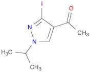Ethanone, 1-[3-iodo-1-(1-methylethyl)-1H-pyrazol-4-yl]-