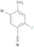 Benzonitrile, 5-bromo-2-fluoro-4-methyl-