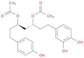 1,2-Benzenediol, 4-[(3R,5R)-3,5-bis(acetyloxy)-7-(4-hydroxyphenyl)heptyl]-