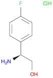 Benzeneethanol, β-amino-4-fluoro-, hydrochloride (1:1), (βS)-