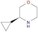 (S)-3-Cyclopropylmorpholine