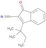 1H-Indene-2-carbonitrile, 3-(1,1-dimethylpropyl)-1-oxo-