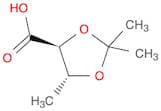 1,3-Dioxolane-4-carboxylic acid, 2,2,5-trimethyl-, (4S-trans)- (9CI)