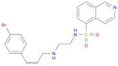 5-Isoquinolinesulfonamide, N-[2-[[3-(4-bromophenyl)-2-propen-1-yl]amino]ethyl]-