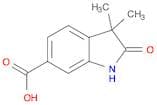 3,3-dimethyl-2-oxo-2,3-dihydro-1H-indole-6-carboxylic acid