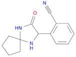2-(3-Oxo-1,4-diazaspiro[4.4]nonan-2-yl)benzonitrile