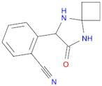 2-(7-Oxo-5,8-diazaspiro[3.4]oct-6-yl)benzonitrile