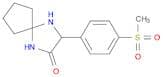 3-(4-(Methylsulfonyl)phenyl)-1,4-diazaspiro[4.4]nonan-2-one