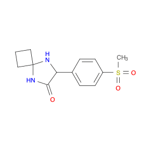 7-[4-(Methylsulfonyl)phenyl]-5,8-diazaspiro[3.4]octan-6-one