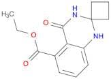 Ethyl 4'-oxo-3',4'-dihydro-1'H-spiro[cyclobutane-1,2'-quinazoline]-5'-carboxylate