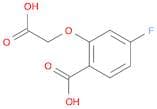 Benzoic acid, 2-(carboxymethoxy)-4-fluoro-