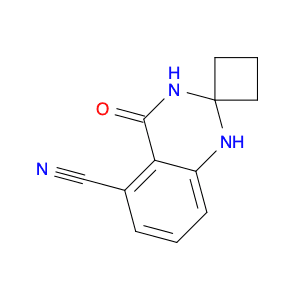 4'-Oxo-3',4'-dihydro-1'H-spiro[cyclobutane-1,2'-quinazoline]-5'-carbonitrile