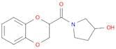 (2,3-Dihydro-benzo[1,4]dioxin-2-yl)-(3-hydroxy-pyrrolidin-1-yl)-methanone