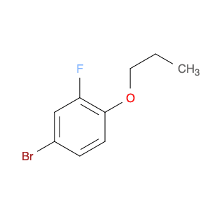 Benzene, 4-bromo-2-fluoro-1-propoxy-