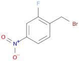 Benzene, 1-(bromomethyl)-2-fluoro-4-nitro-