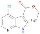 1H-Pyrrolo[2,3-b]pyridine-3-carboxylic acid, 4-chloro-, ethyl ester