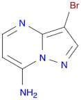 Pyrazolo[1,5-a]pyrimidin-7-amine, 3-bromo-