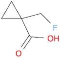 Cyclopropanecarboxylic acid, 1-(fluoromethyl)-