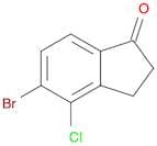 1H-Inden-1-one, 5-bromo-4-chloro-2,3-dihydro-