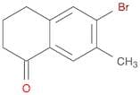 1(2H)-Naphthalenone, 6-bromo-3,4-dihydro-7-methyl-
