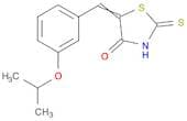 (5E)-5-(3-Isopropoxybenzylidene)-2-mercapto-1,3-thiazol-4(5H)-one