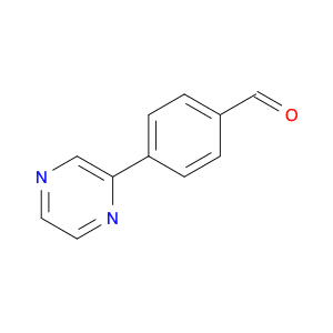 Benzaldehyde, 4-(2-pyrazinyl)-