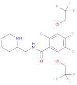Benzamide-2,4,5-d3, N-(2-piperidinylmethyl)-3,6-bis(2,2,2-trifluoroethoxy)- (9CI)