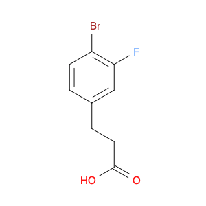 Benzenepropanoic acid, 4-bromo-3-fluoro-