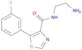 N-(2-Aminoethyl)-5-(3-fluorophenyl)thiazole-4-carboxamide
