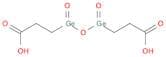 Propanoic acid, 3,3'-(1,3-dioxo-1,3-digermoxanediyl)bis-