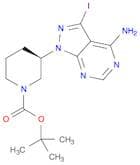 1-Piperidinecarboxylic acid, 3-(4-amino-3-iodo-1H-pyrazolo[3,4-d]pyrimidin-1-yl)-, 1,1-dimethyleth…
