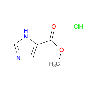 1H-Imidazole-5-carboxylic acid, methyl ester, hydrochloride (1:1)
