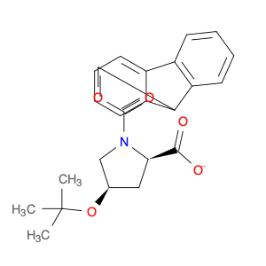 1,2-Pyrrolidinedicarboxylic acid, 4-(1,1-dimethylethoxy)-, 1-(9H-fluoren-9-ylmethyl) ester, (2R,4R…