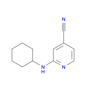 2-(Cyclohexylamino)isonicotinonitrile