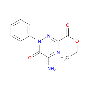 Ethyl 5-amino-6-oxo-1-phenyl-1,6-dihydro-1,2,4-triazine-3-carboxylate